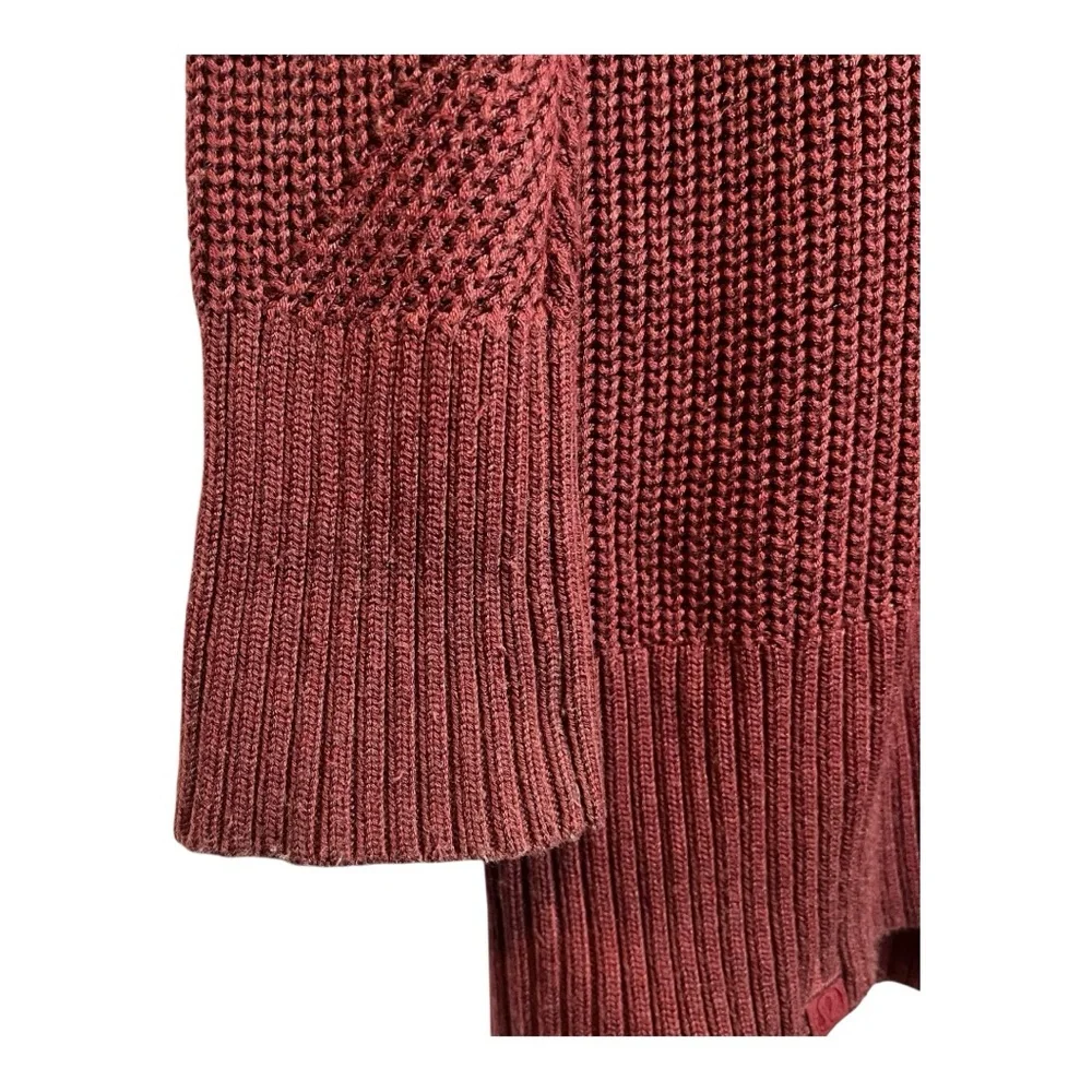 Lululemon Cashlu Wrap Sweater Heathered Mulled Wine Size XS/S